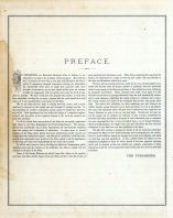 Preface, Indiana State Atlas 1876